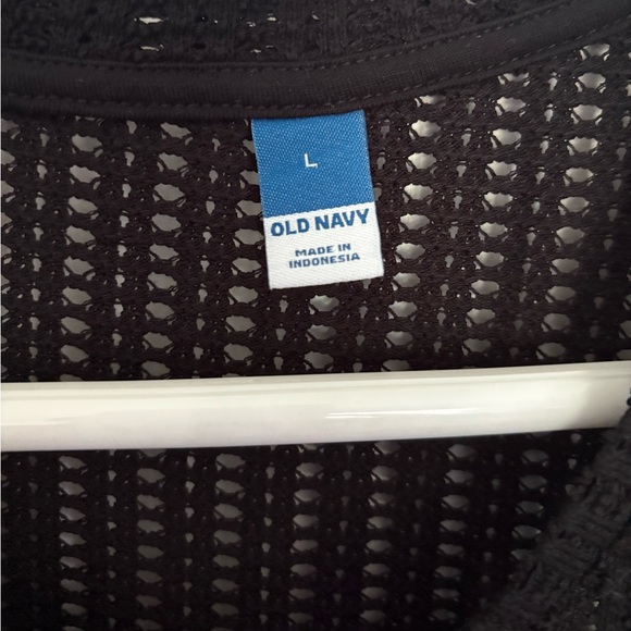 NWOT - Old Navy Black Crochet Tank Top - Picture 3 of 7